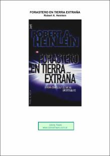 Portada Forastero en tierra extraña