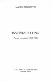 Portada inventario uno