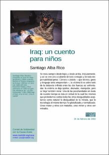 Portada Iraq: un cuento para niños