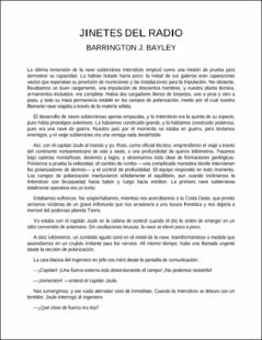 Portada jinetes del radio