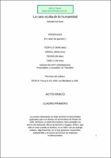 Portada La cara oculta de la humanidad