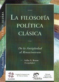 Portada La filosofía política moderna