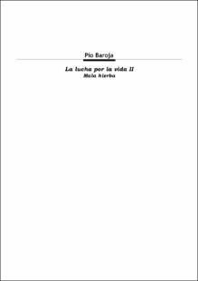Portada la lucha por la vida II mala hierba