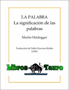 Portada La palabra