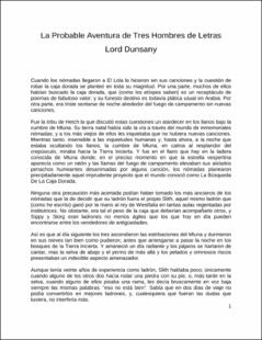 Portada La probable aventura de tres hombres de letras