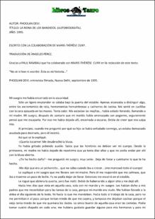 Portada La reina de los bandidos autobiografia