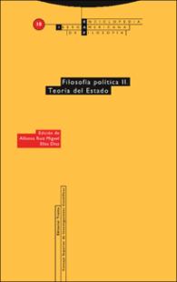 Portada Filosof&iacute;a pol&iacute;tica 2. Teor&iacute;a del Estado : Enciclopedia IberoAmericana de Filosof&iacute;a Volumen 10