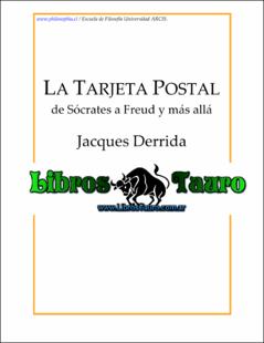 Portada La tarjeta postal de socrates a freud y mas alla